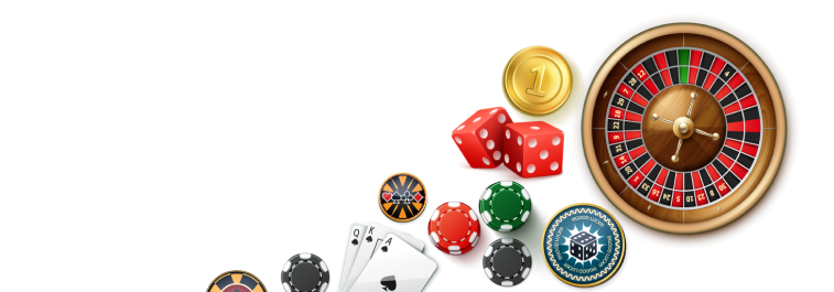 roulette chips and cards